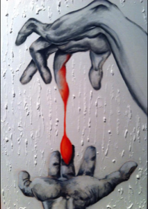 Miriam-Brancia-–-Avarizia-Olio-su-tela-30x50-1-213x300Il Dono