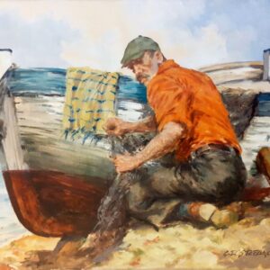 Giovanni-Di-Stefano-Pescatore-al-lavoro-Olio-30x40-1980-300x300Giovanni Di Stefano